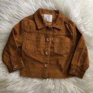 Zara Kids ‘Good Vibes Only’ Corduroy Jacket